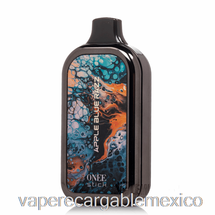 Vape Recargable Yibla 6500 Desechable Manzana Azul Razz